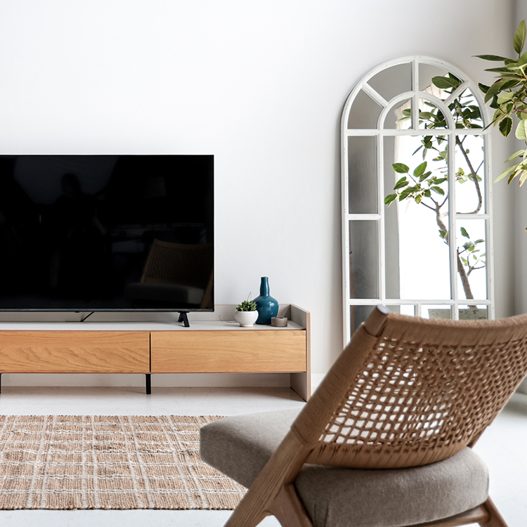 ウッドフレームミラー【新品未使用/鏡/アンティーク/ナチュラル/シャビー】 25003165_20250605_01_1200x1200