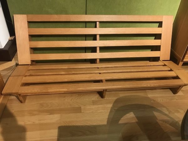 ローソファー ローソファ 3人掛け ファブリック 木製 木枠 人気