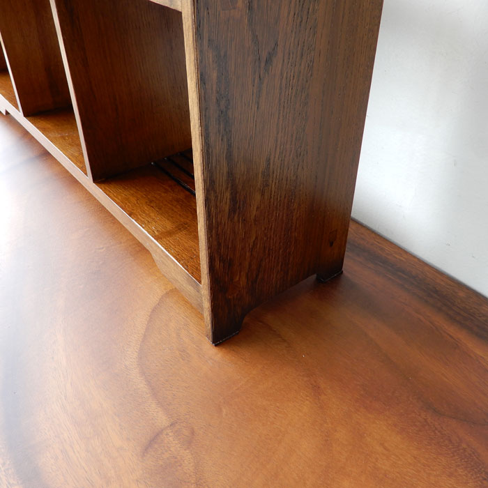 オーク無垢カップ棚（小）飾り棚 和モダン カップ棚 食器棚 和風