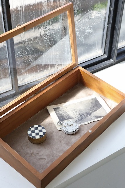 Wood ガラスケース コレクションケース ショーケース アクセサリー