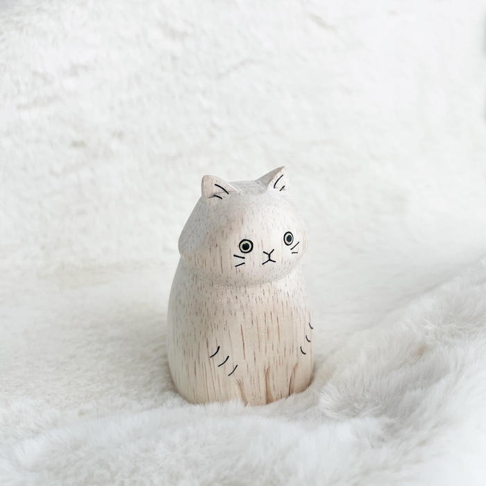 猫置物　アンティーク　しろねこ Amazon.co.jp: アンティーク家具 雑貨 北欧ヴィンテージ 白猫