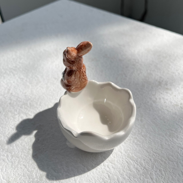 イースタ・ラビットカップ うさぎ ウサギ 兎 ラビット 動物雑貨 小物