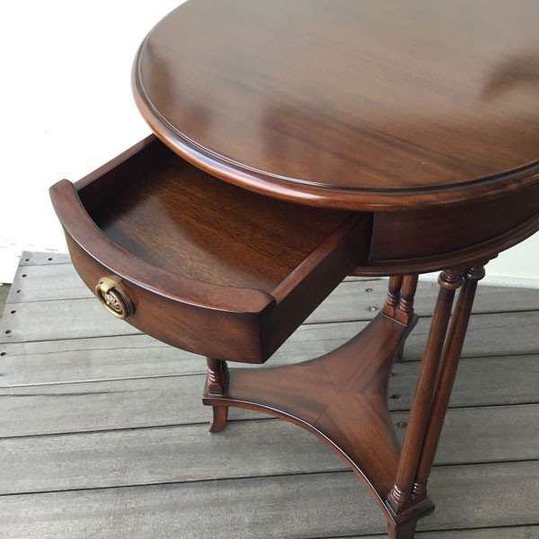 コンソールテーブル 電話台 木製 マホガニー 花台 クラシック