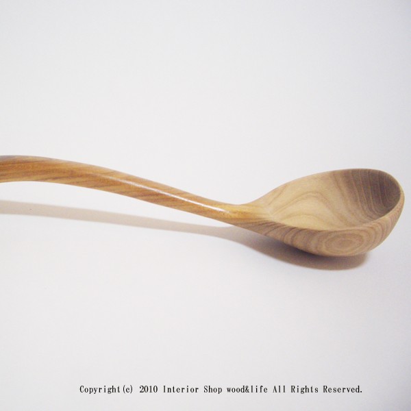 木製 おたま 【匠の手作り 木のおたま】 北海道 旭川 木工芸笹原の