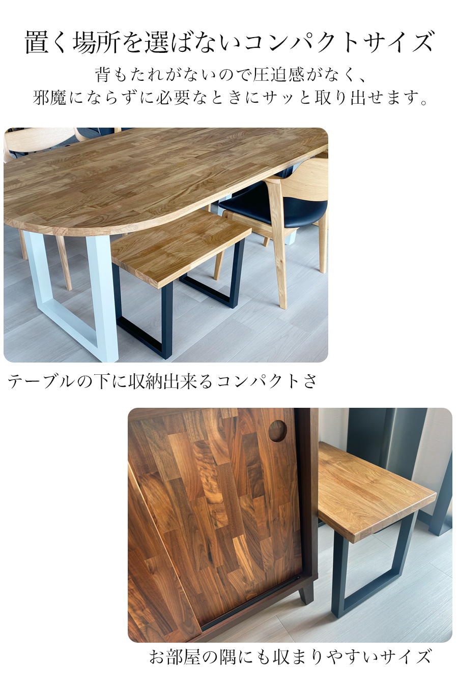ミニ　コーヒーテーブル　サイドテーブル　一枚板(k018)一点もの　大きめサイズ サイドテーブル スリム ミニテーブル 小型 正方形 木製 アイアン