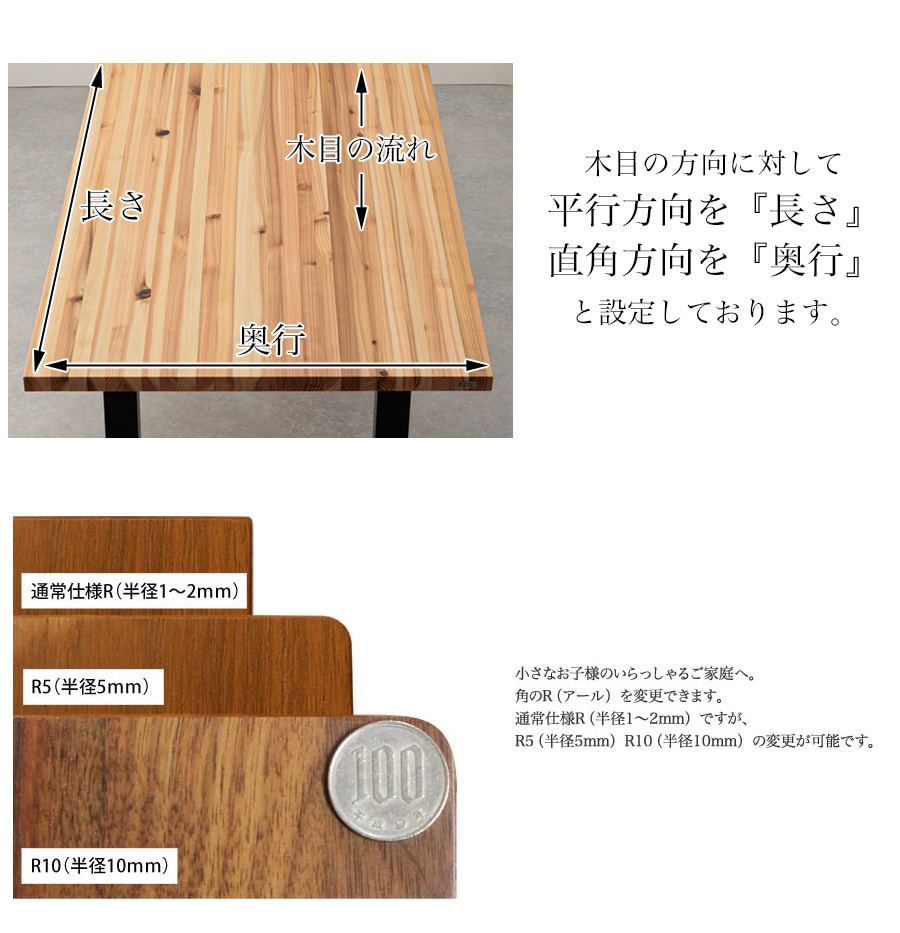 テーブル天板 杉材 木材 180 オーダーメイド おしゃれ DIY 木材 天板のみ 長方形 テーブル天板のみ180×90cm 厚み30mm