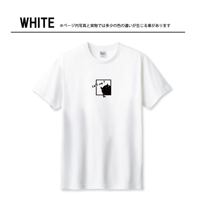 Tシャツ メンズ ユニセックス ホワイト ブラック デビル 小悪魔