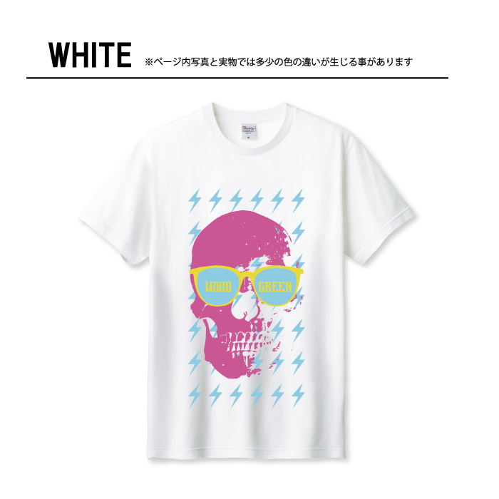 Tシャツ メンズ ユニセックス ホワイト ブラック スカル どくろ ドクロ
