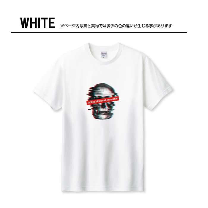 Tシャツ メンズ ユニセックス ホワイト ブラック スカル 骸骨 ドクロ