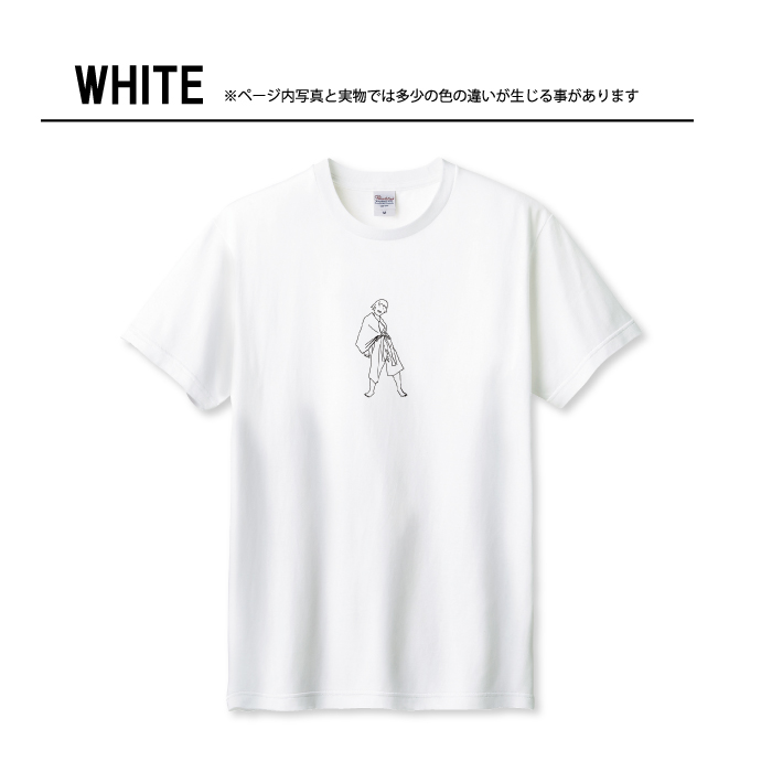 Tシャツ メンズ ユニセックス ホワイト ブラック ゆる ガール イラスト