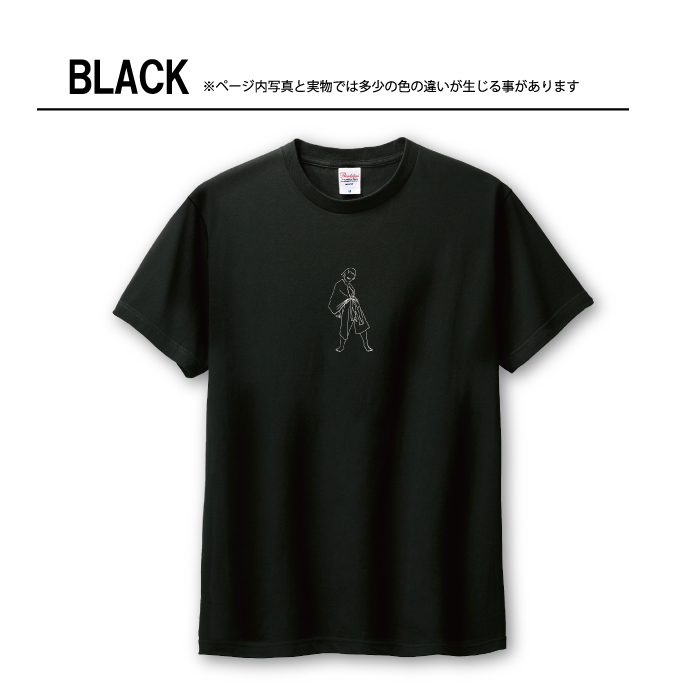 Tシャツ メンズ ユニセックス ホワイト ブラック ゆる ガール イラスト