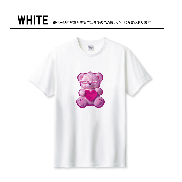 Tシャツ メンズ ユニセックス ホワイト ブラック 病みかわ 病み可愛い