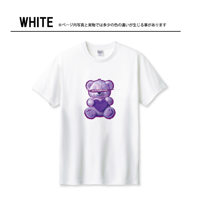 Tシャツ メンズ ユニセックス ホワイト ブラック 病みかわ 病み可愛い