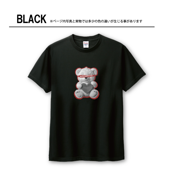 Tシャツ メンズ ユニセックス ホワイト ブラック 病みかわ 病み可愛い