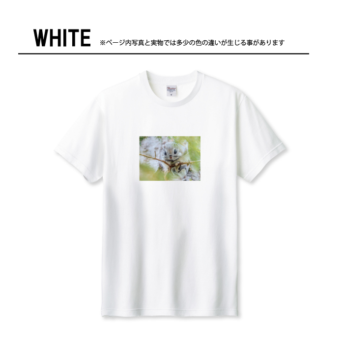 フクモモ専用Tシャツ×２枚【しのページ】 Tシャツ メンズ ユニセックス ホワイト ブラック モモンガ ももんが