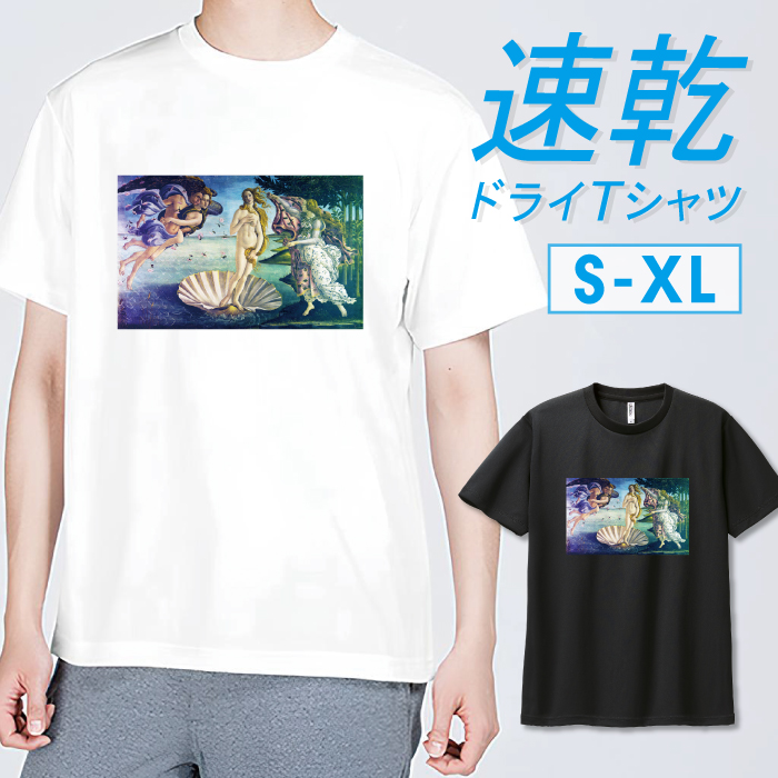 Tシャツ ドライTシャツ 速乾 吸汗 スポーツ ホワイト ブラック