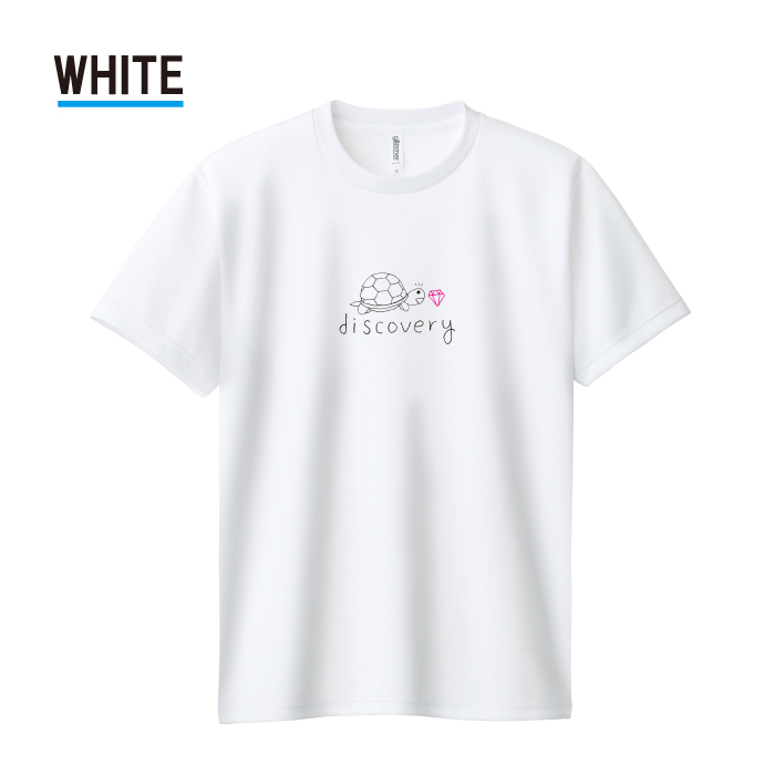 Tシャツ ドライTシャツ 速乾 吸汗 スポーツ ホワイト ブラック 亀 カメ
