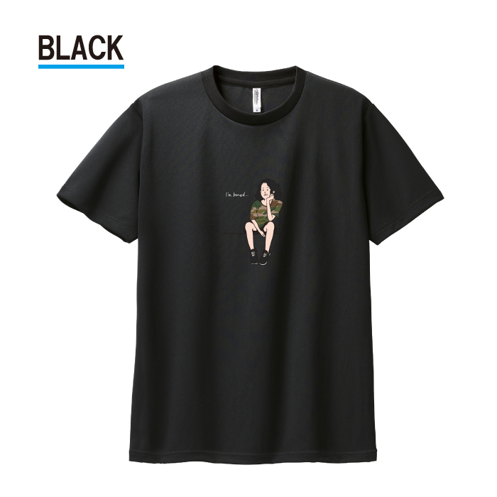 Tシャツ ドライTシャツ 速乾 吸汗 スポーツ ホワイト ブラック
