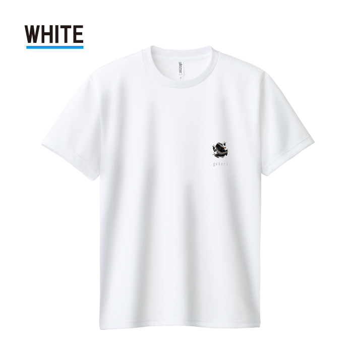 Tシャツ ドライTシャツ 速乾 吸汗 スポーツ ホワイト ブラック カエル