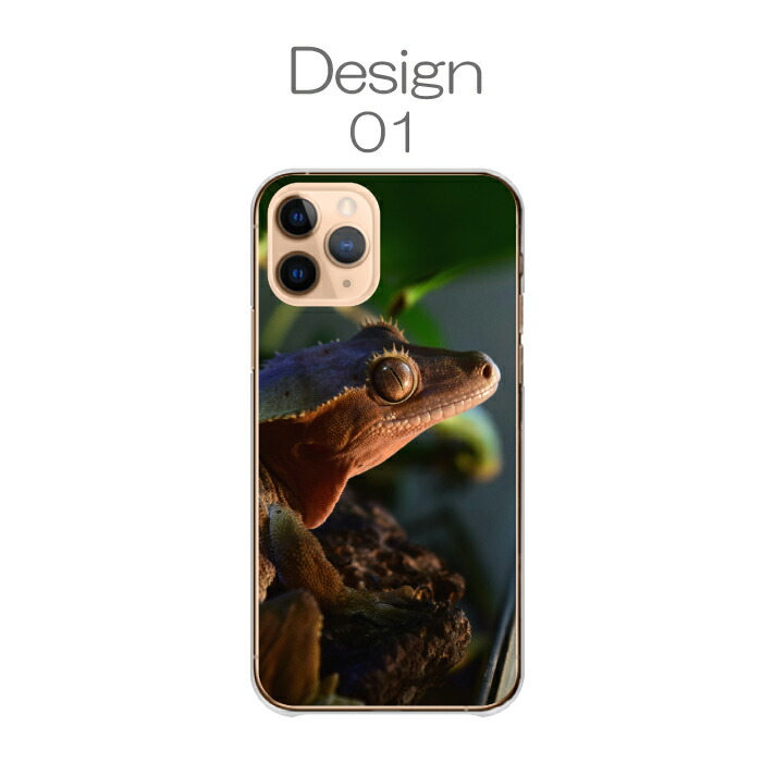 iPhone13 mini ケース ハードケース カバー 両生類 爬虫類 オウカン