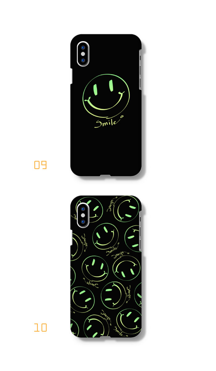 スマイルマーク ケース 黒 Google Pixel 9a ケース ハードケース カバー にこちゃん スマイル