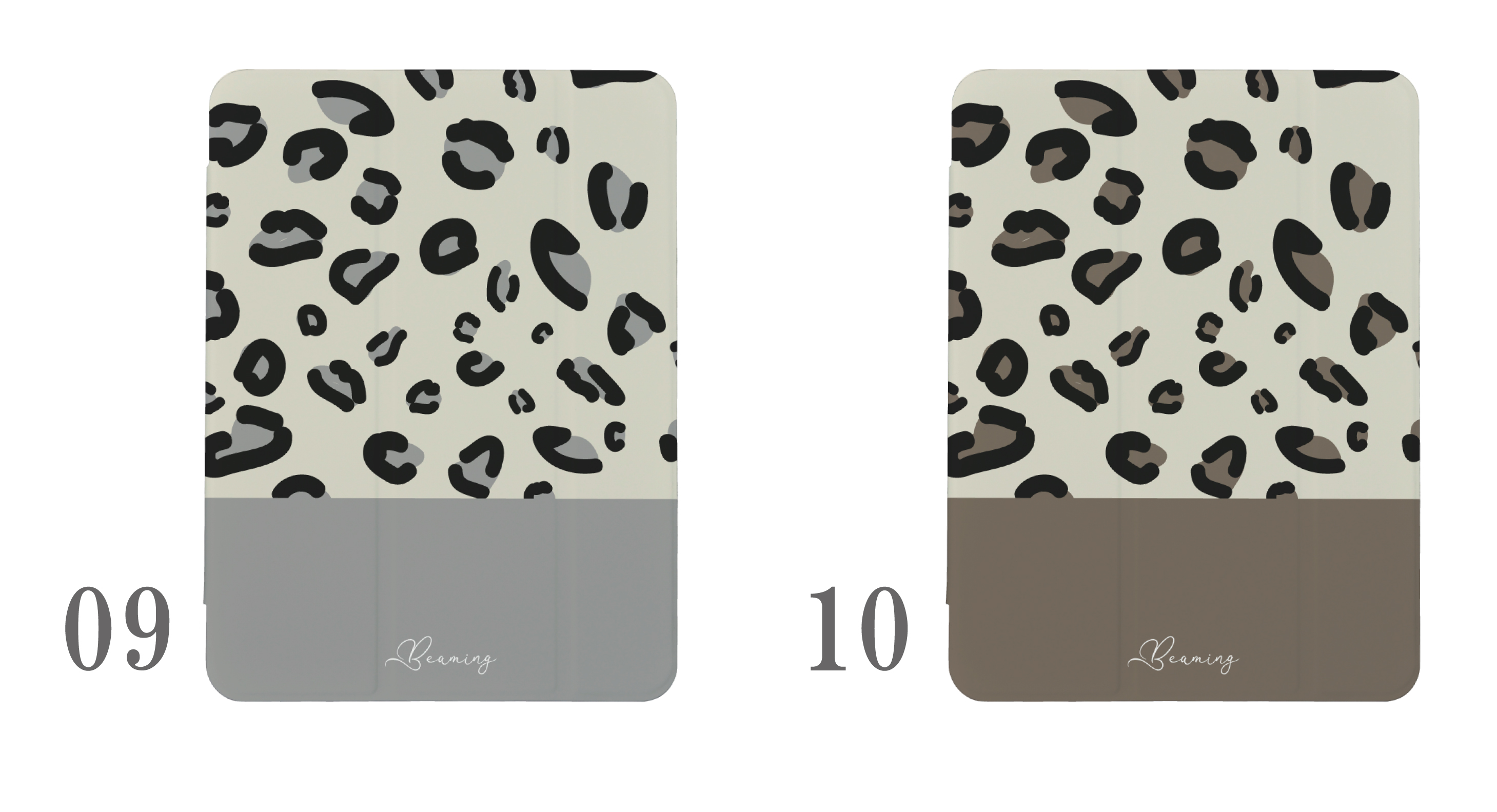 iPad 第9世代 ケース カバー アイパッド iPadケース レオパード 豹柄