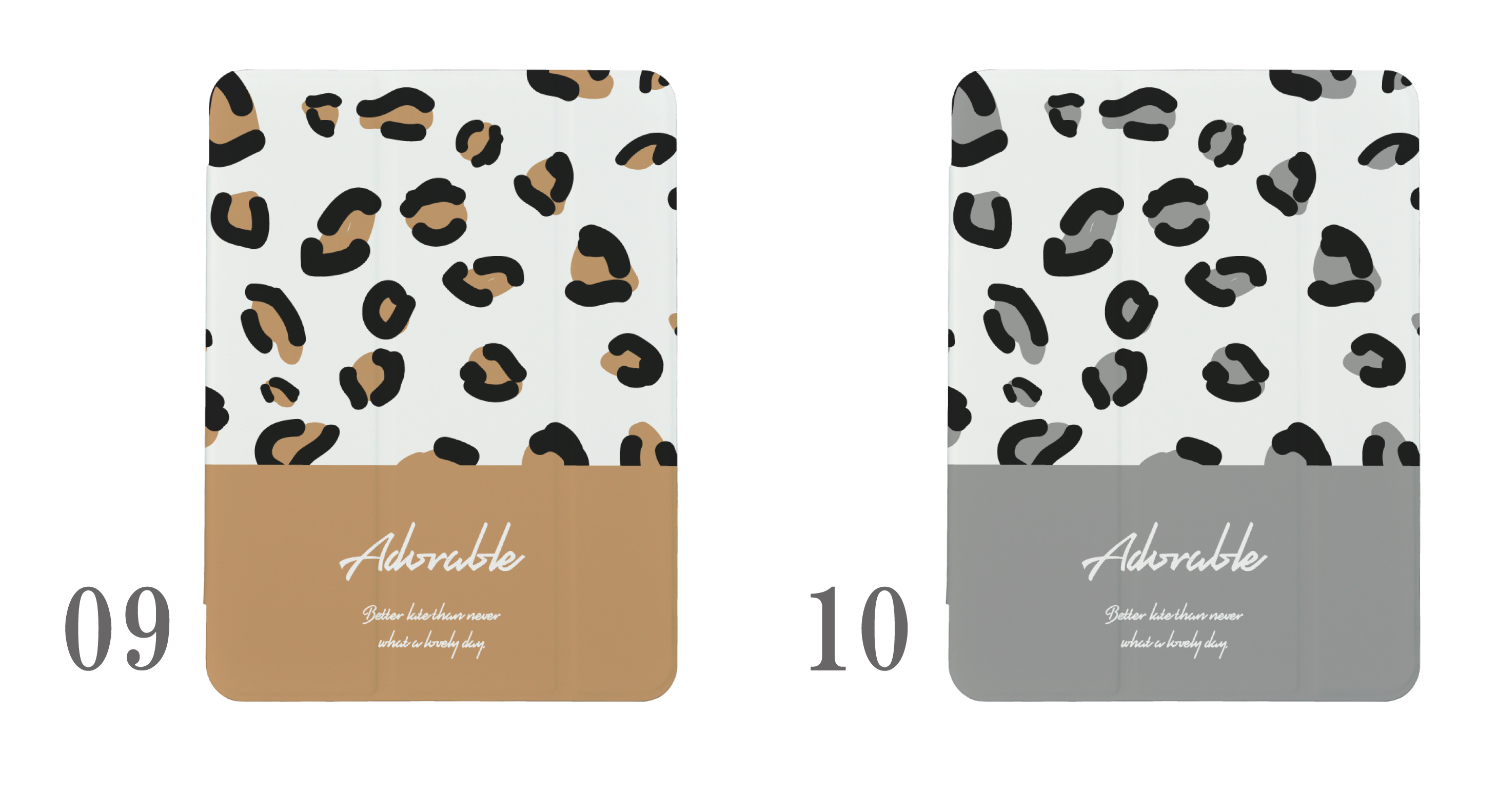 iPad 第9世代 ケース カバー アイパッド iPadケース ヒョウ柄