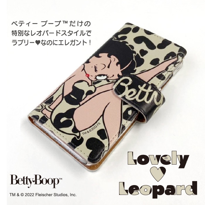 BETTY BOOP(ベティ ブープ) 全機種対応 手帳型ケース キャラクター BETTY BOOP(ベティ ブープ) 全機種対応 手帳型ケース キャラクター