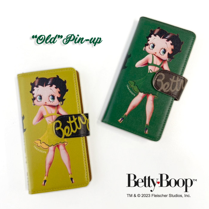 BETTY BOOP（ベティ ブープ） 全機種対応 手帳型ケース キャラクター