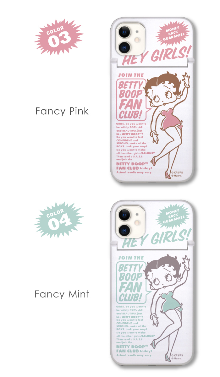BETTY BOOP ベティー ブープ(TM) iPhone11対応 XS SE2 8 ケース