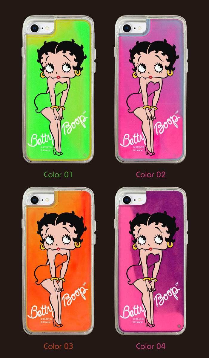 ベティー ブープ(TM) 蛍光グラデーション ネオンサンドケース Betty Boop(TM) ベティーちゃん キャラクター 正規品  iPhoneケース TPU ハードケース : crt0102ns01 : WOOD GREEN - 通販 - Yahoo!ショッピング