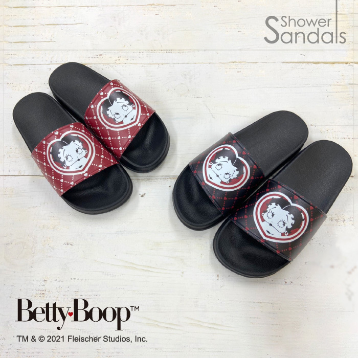 BETTY BOOP レディース シャワーサンダル ベティー ブープ(TM