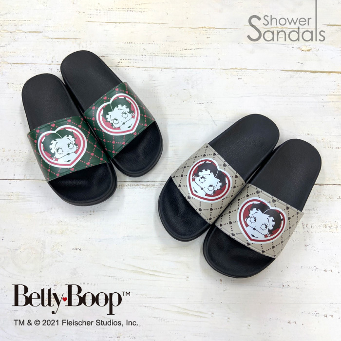 BETTY BOOP（ベティ ブープ） レディース シャワーサンダル ベティー