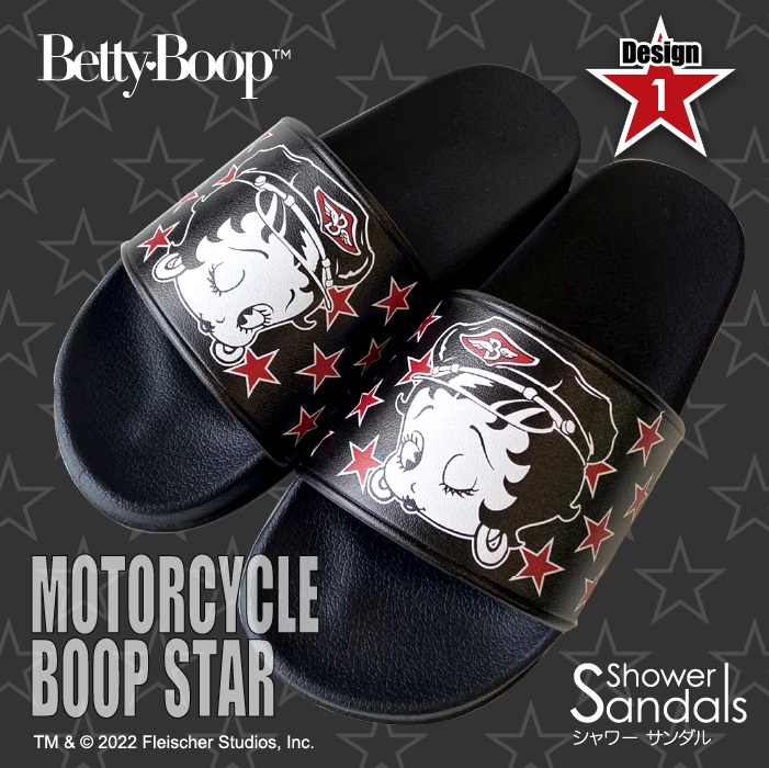BETTY BOOP（ベティ ブープ） レディース シャワーサンダル ベティー