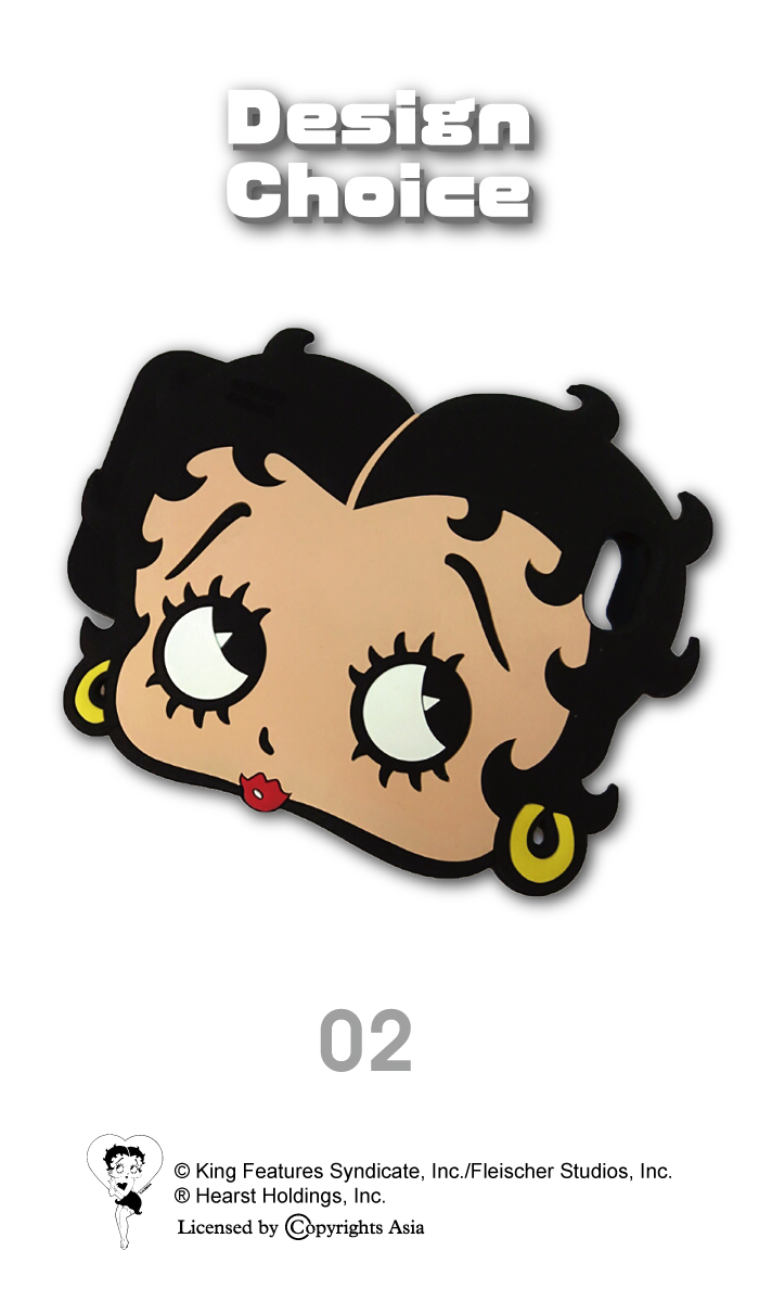 BETTY BOOP ベティー ブープ(TM) 立体 3D シリコンケース