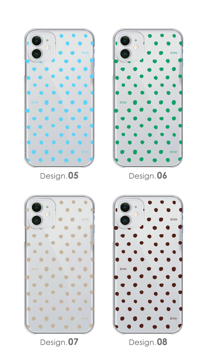 Attends◆Dots dots case 水玉 ドット 韓国人気 iPhone ケース 全機種対応 スマホケース see design(TM) シーデザイン iPhone13