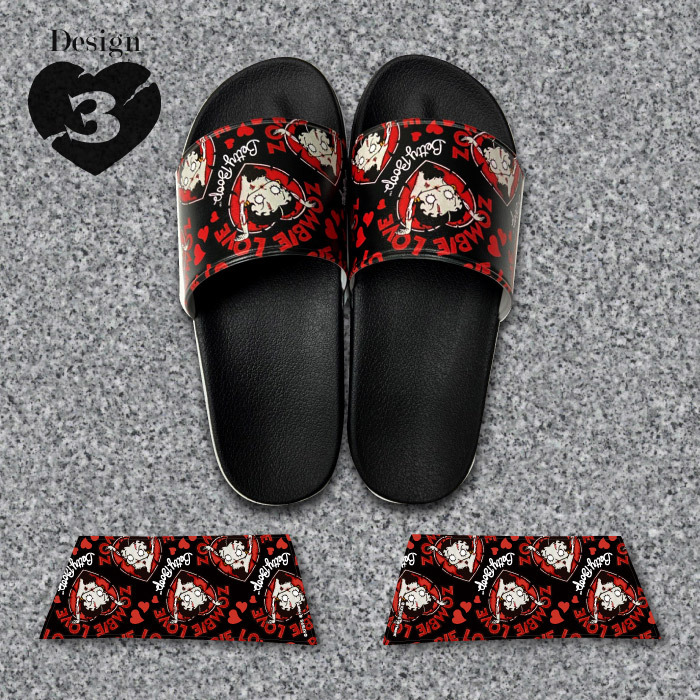 レディース シャワーサンダル ゾンビー ラブ by ベティー ブープ(TM