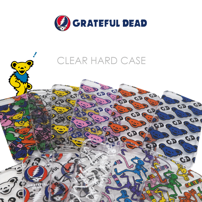 全機種対応 GRATEFUL DEAD グレイトフル デッド クリアケース ハード
