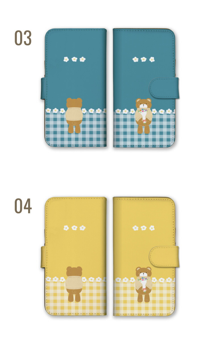 Google Pixel 9a ケース 手帳型 カバー くま クマ くまちゃん