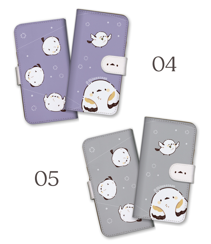 Google Pixel 9a ケース 手帳型 カバー シマエナガ 鳥 雪の妖精
