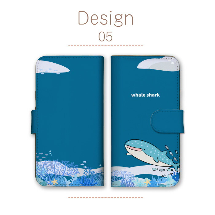 Google Pixel 7 ケース 手帳型 カバー ジンベイザメ サメ 魚 魚類 海