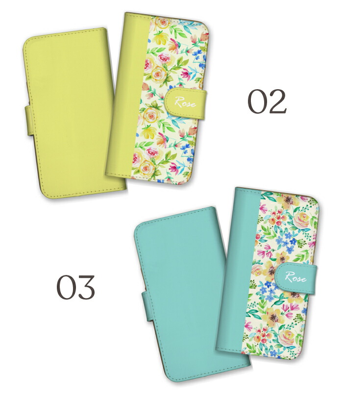OPPO Reno3 A ケース 手帳型 カバー ローズ 薔薇 バラ お花 花柄