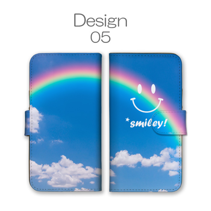 AQUOS sense7 plus A208SH ケース 手帳型 カバー スマイル SMILE ニコ