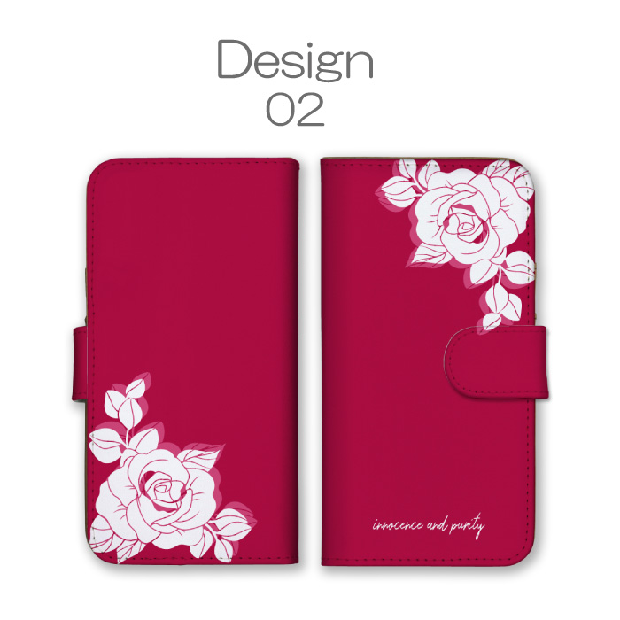 バラの花柄 iPhone用ソフトケース iPhone 11 iPhone11 ケース 手帳型 カバー お花 花柄 薔薇 バラ