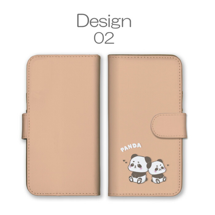 iPhone14Pro ケース 手帳型 カバー パンダ ぱんだ キャラクター