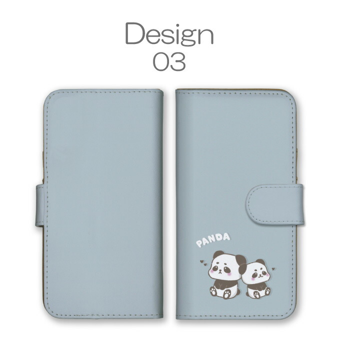 iPhone14Pro ケース 手帳型 カバー パンダ ぱんだ キャラクター