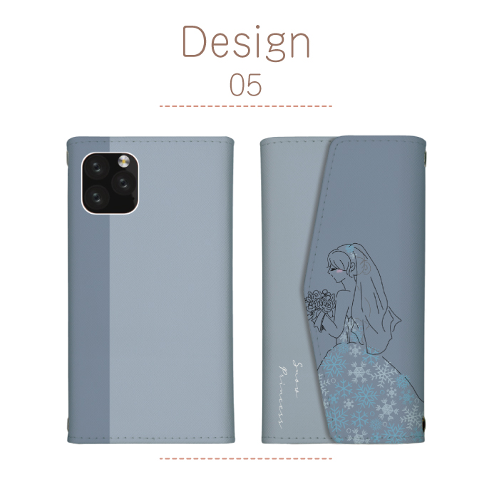 Xperia XZ3 SO-01L SOV39 801SO ケース 手帳型 カバー 雪の結晶 氷 冬