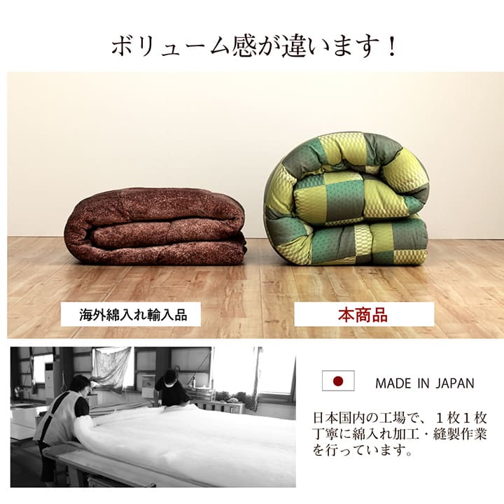 こたつ布団 205×245cm 長方形 おしゃれ 和柄 市松模様_9