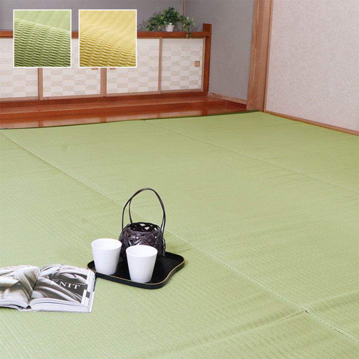 レジャーシート 440×352cm 洗える 江戸間10畳 アウトドア 日本製 畳風の画像