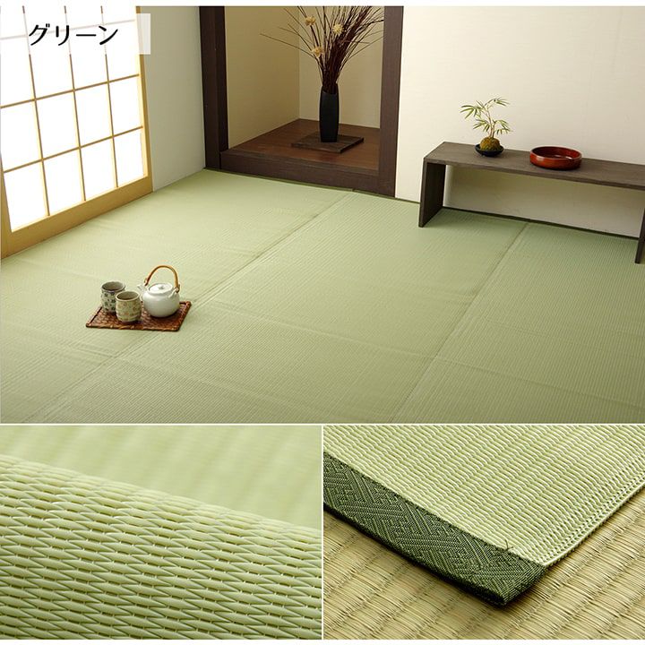 レジャーシート 440×352cm 洗える 江戸間10畳 アウトドア 日本製 畳風の画像